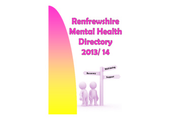 Cover of Mental 
health Directory
